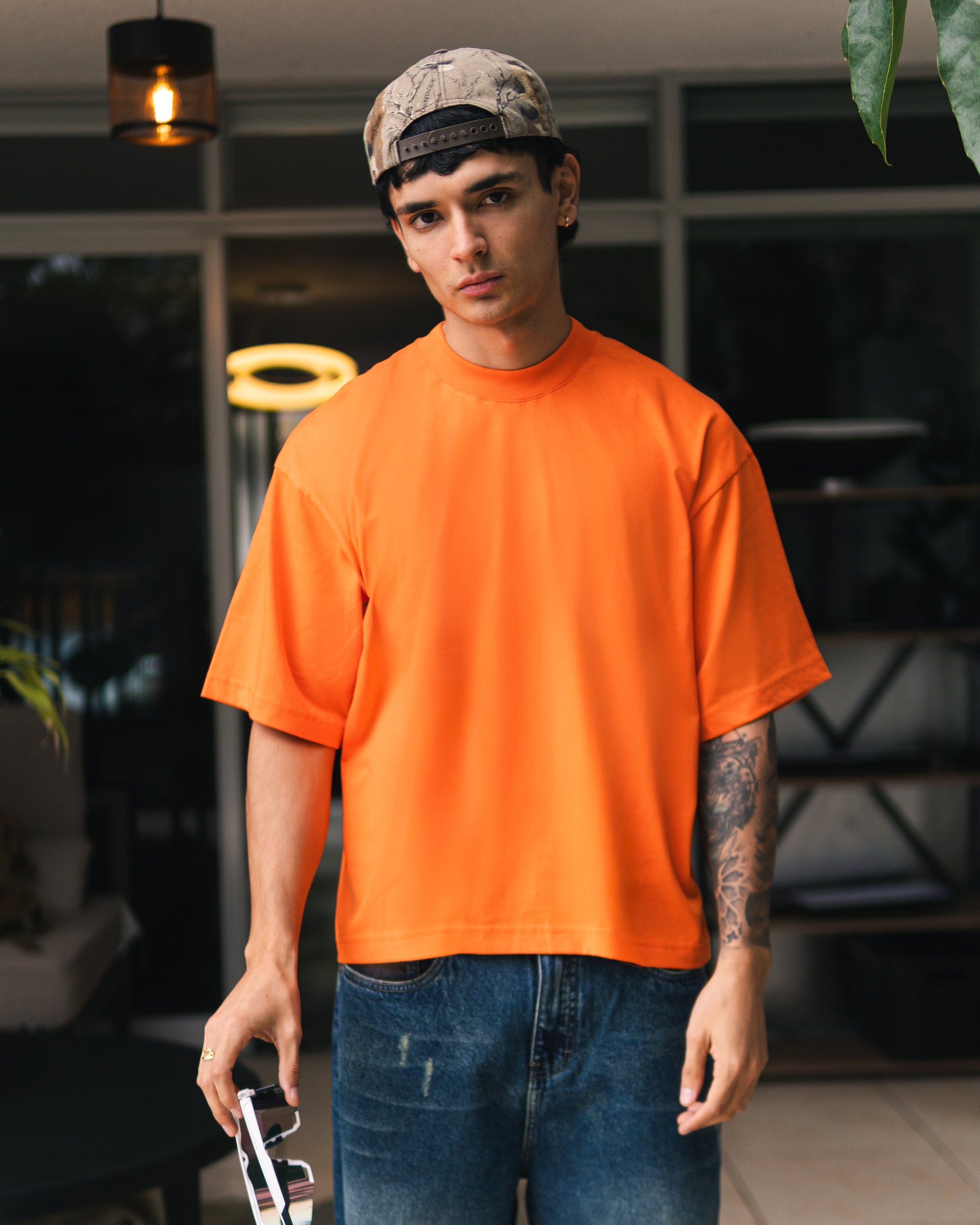 Basic Orange Polo
