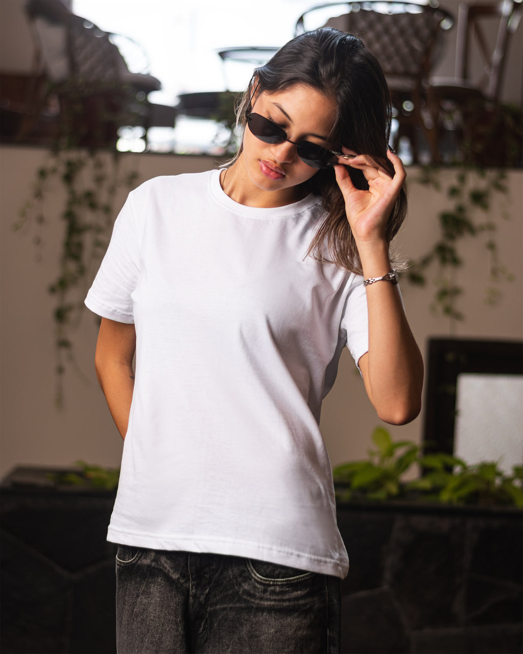 Polo Slim Blanco
