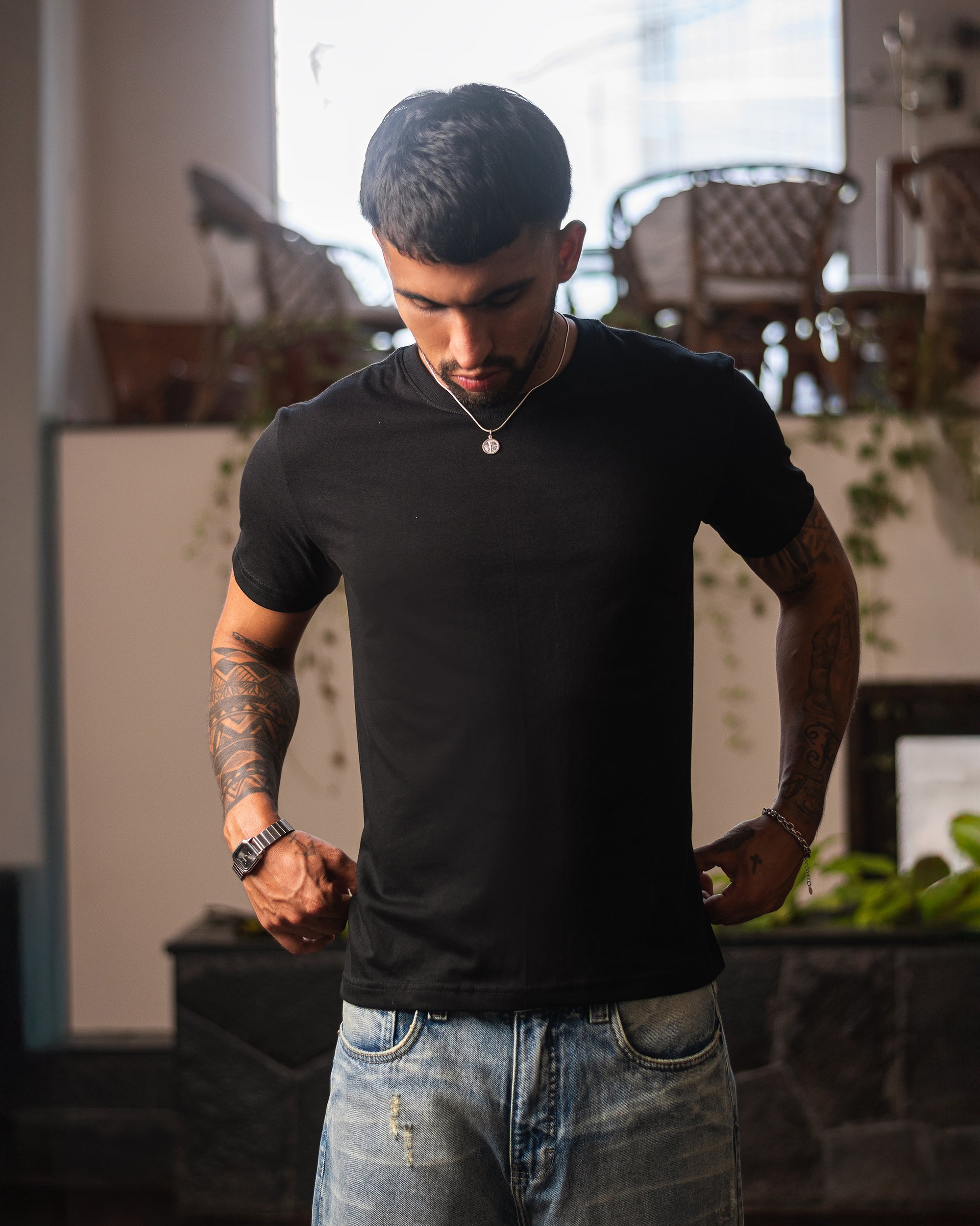 Polo Slim Negro