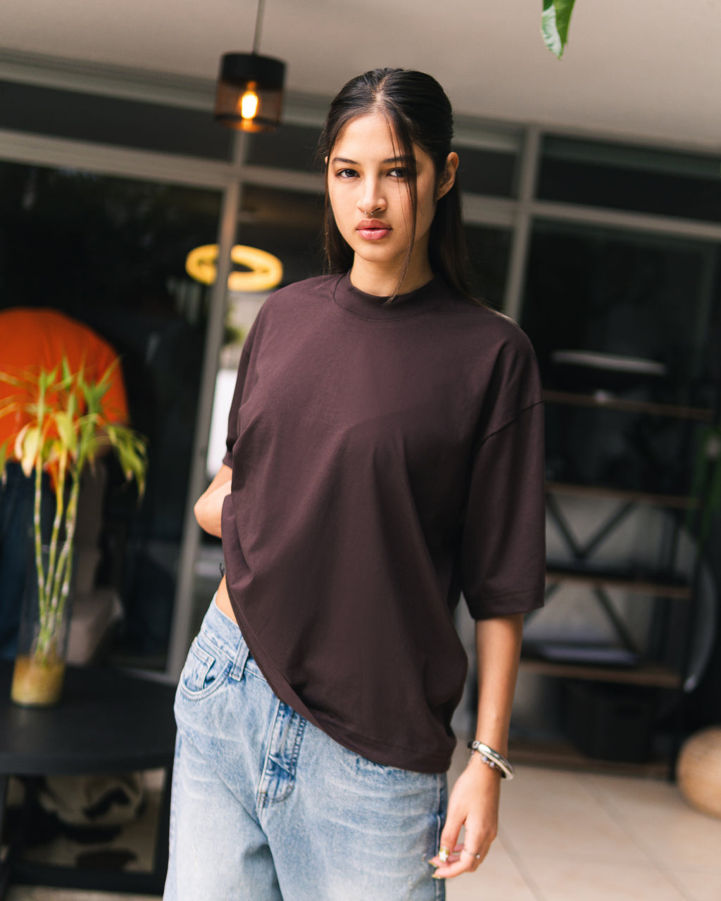 Brown Basic Polo