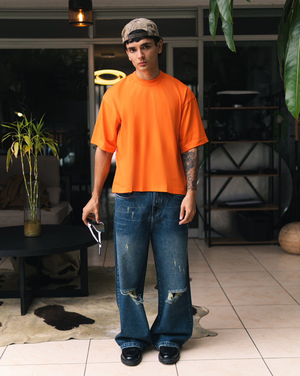 Basic Orange Polo