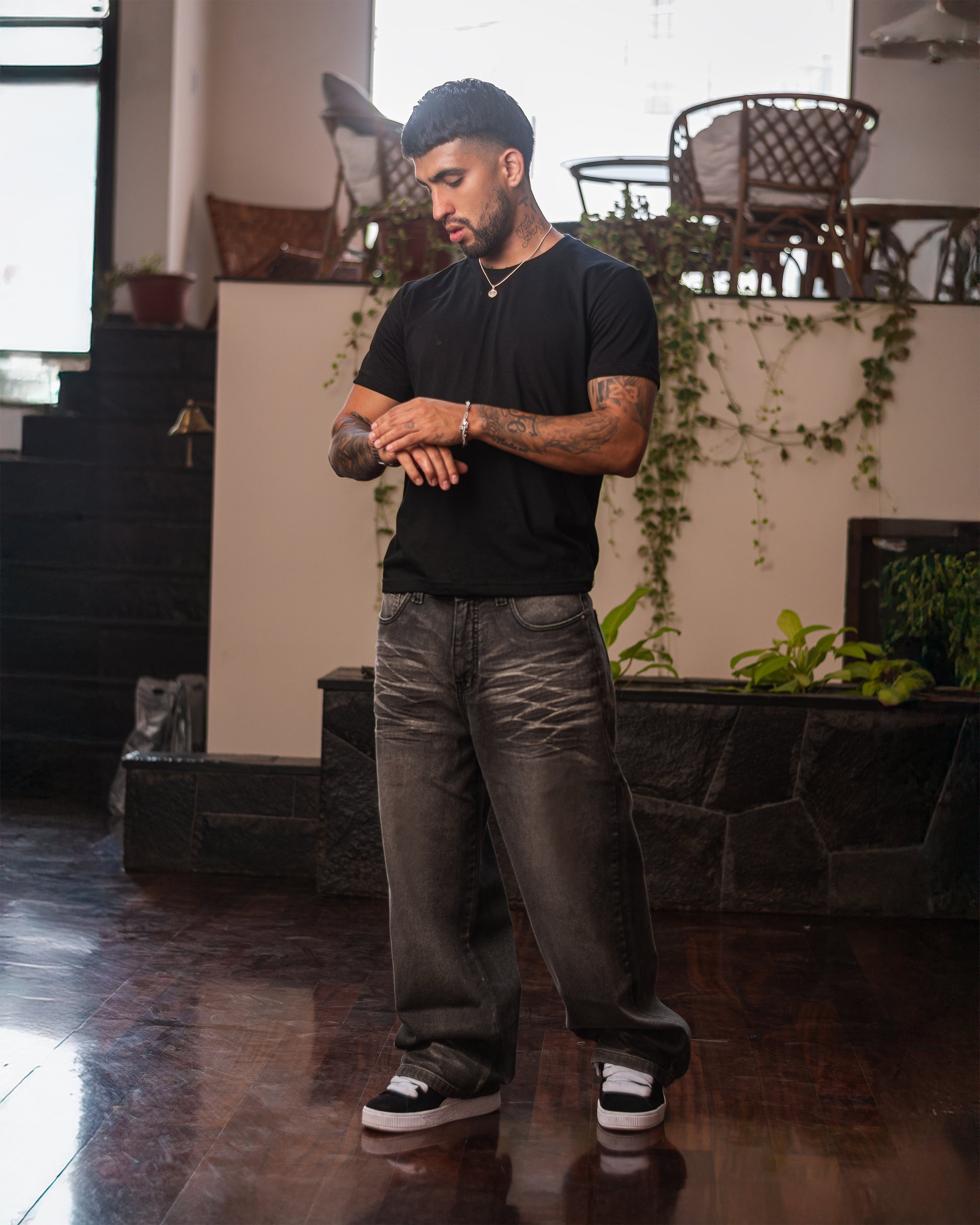 Polo Slim Negro