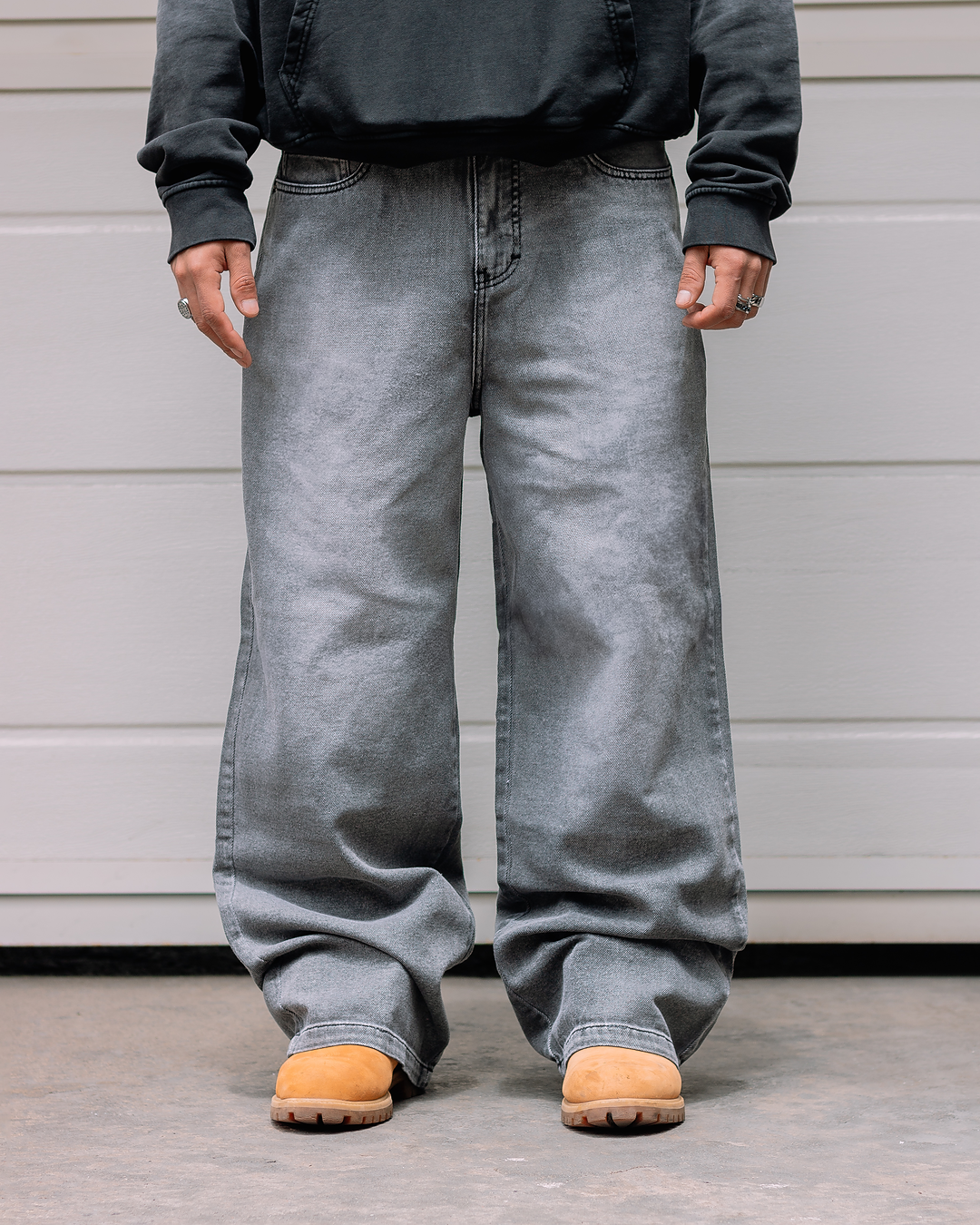 Jean Rhino Gris