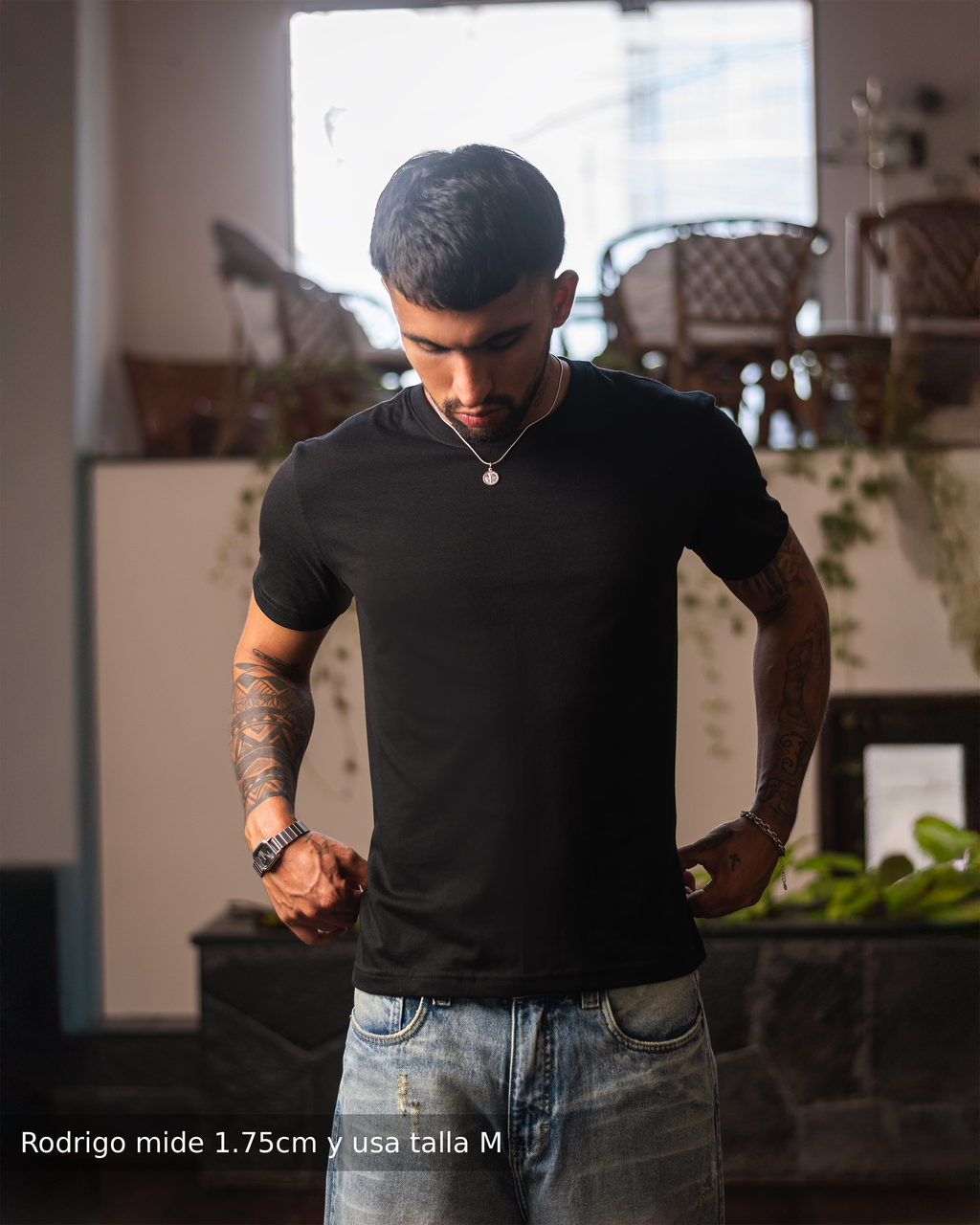Polo Slim Negro