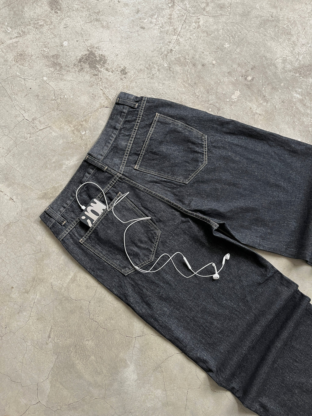 Jean Baggy Raw Negro