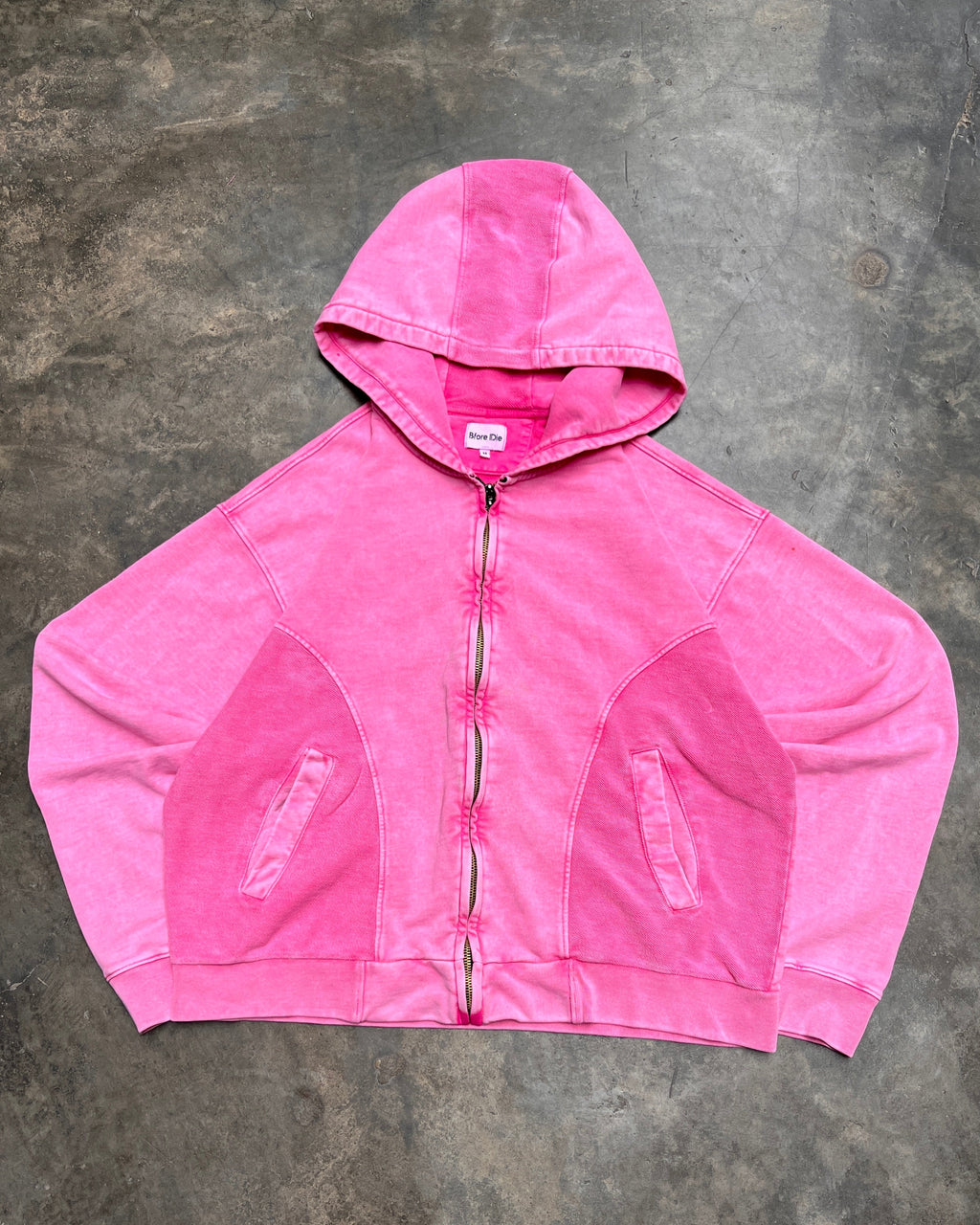 Zip Hoodie Rosa