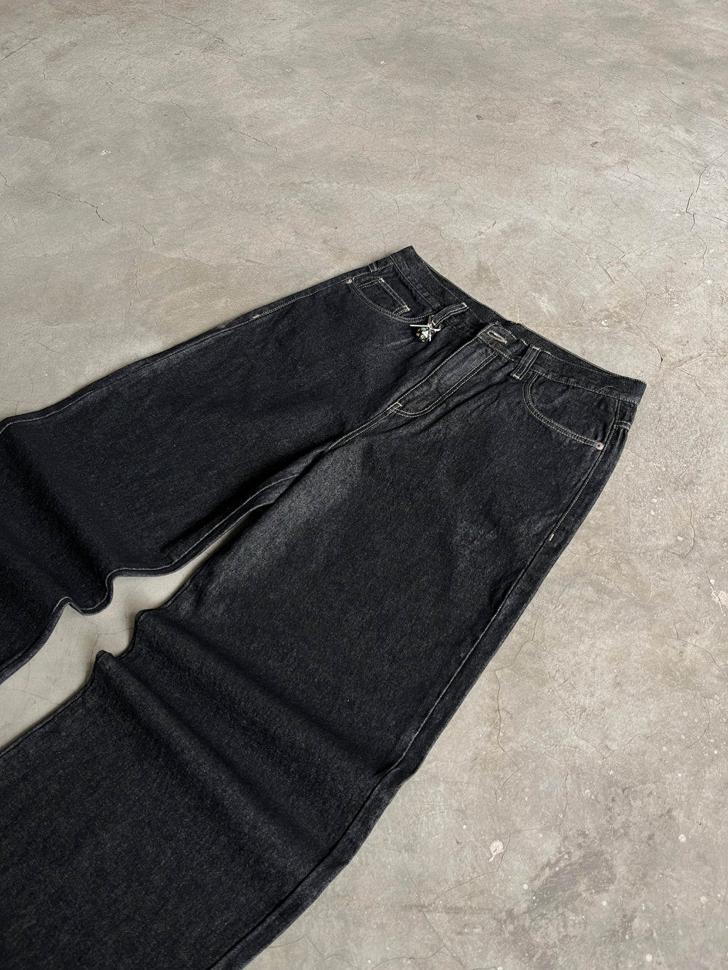 Jean Baggy Raw Negro
