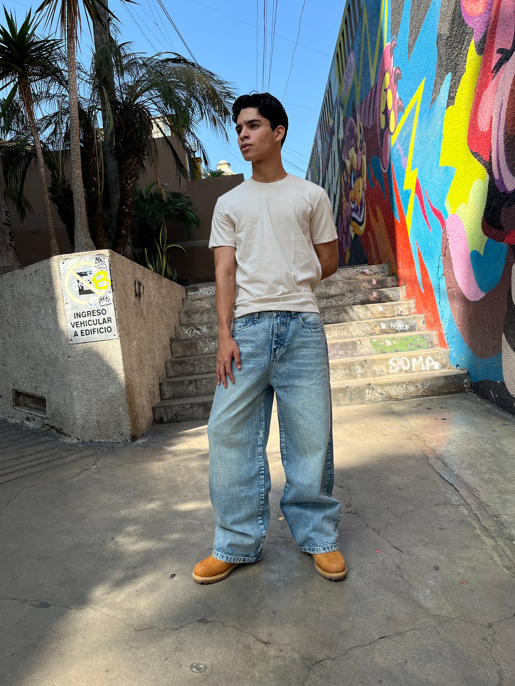 Jean Baggy Celeste